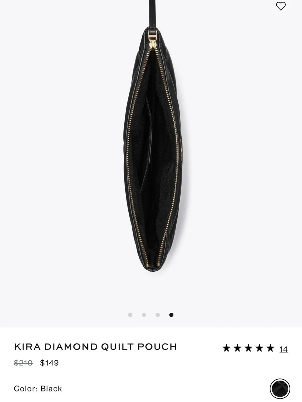 Tory Burch Diamond Kira Pouch